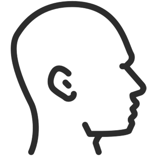 Bald headed person: icon image