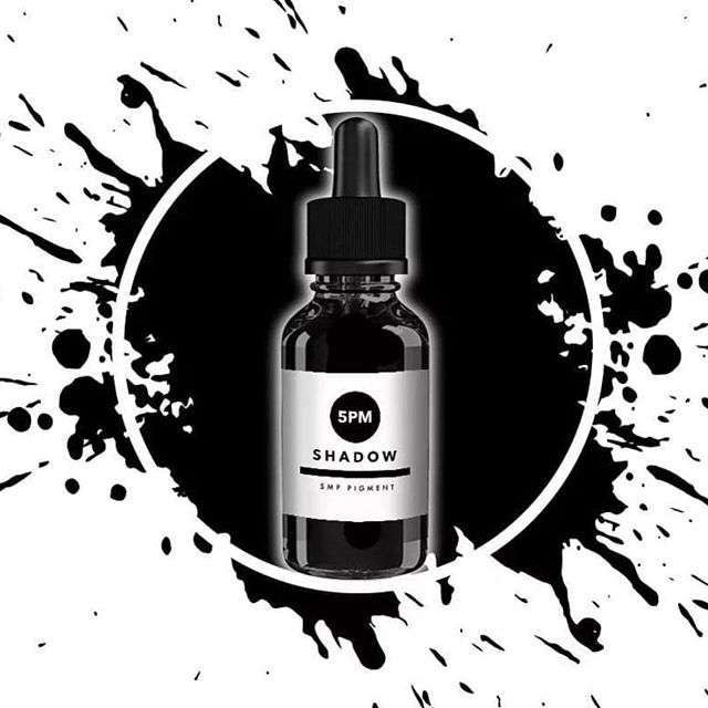 5pm Shadow: Organic ink certified Pigment line shade